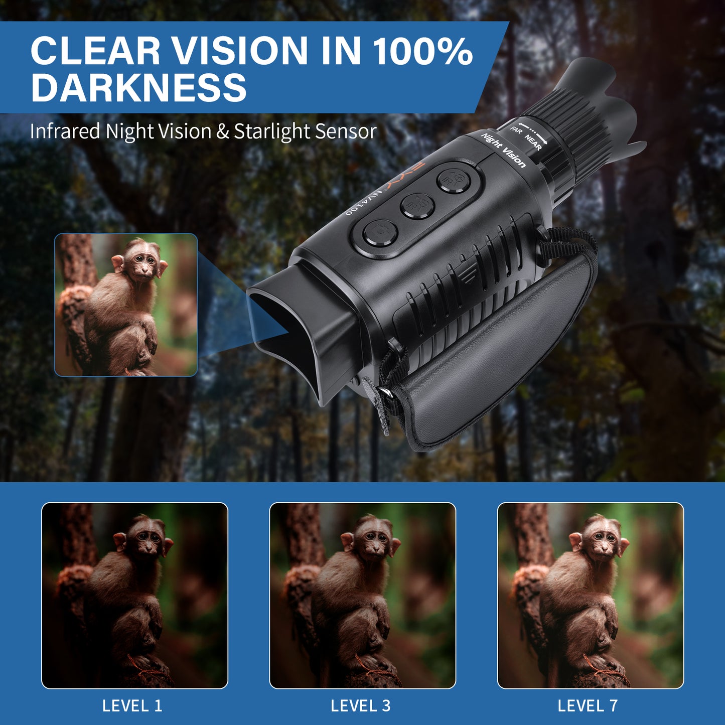 FYY NV4100 Monocular Night Vision